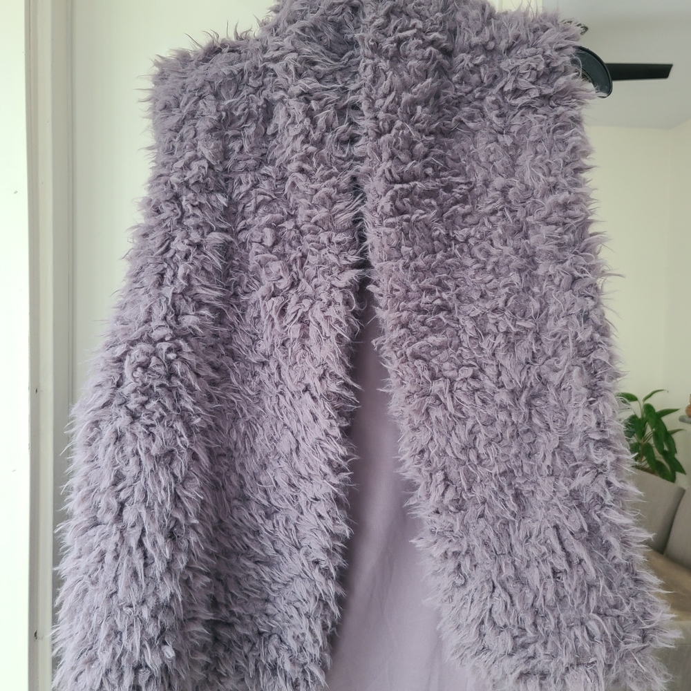 FAVLUX Lavender Teddy Jacket